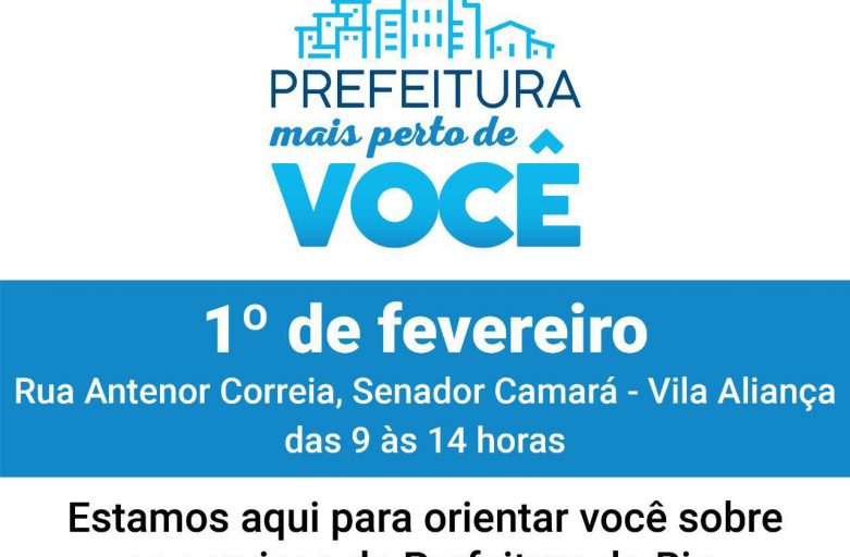 Nave de Vila AlianÃ§a recebe projeto “Prefeitura Mais Perto de VocÃª”