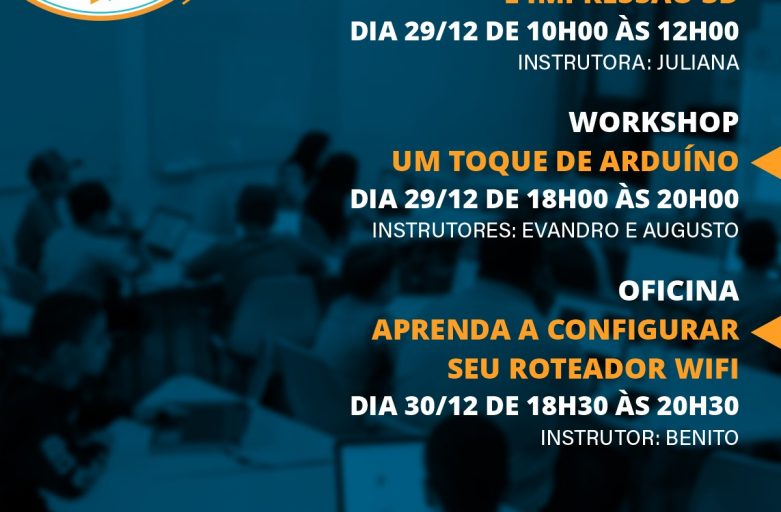 Agenda de Atividades da Semana – Nave Engenhão